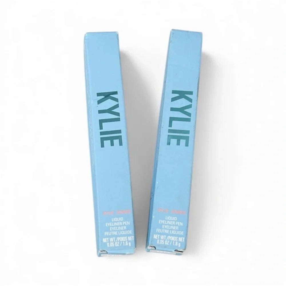 KYLIE COSMETICS STASSIE X KYLIE Liquid Eyeliner Pen Pink 4 EVER Ting Duo Set (2)